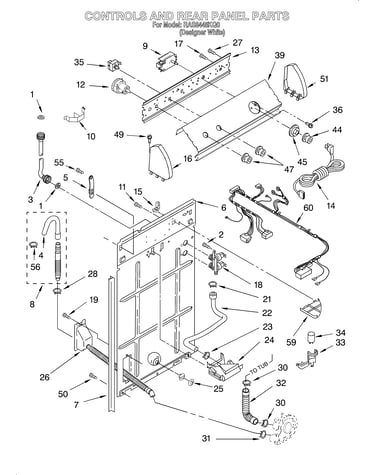 Controls and rear panel