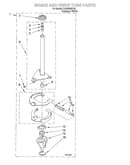 Brake and drive tube