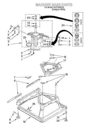 Machine base