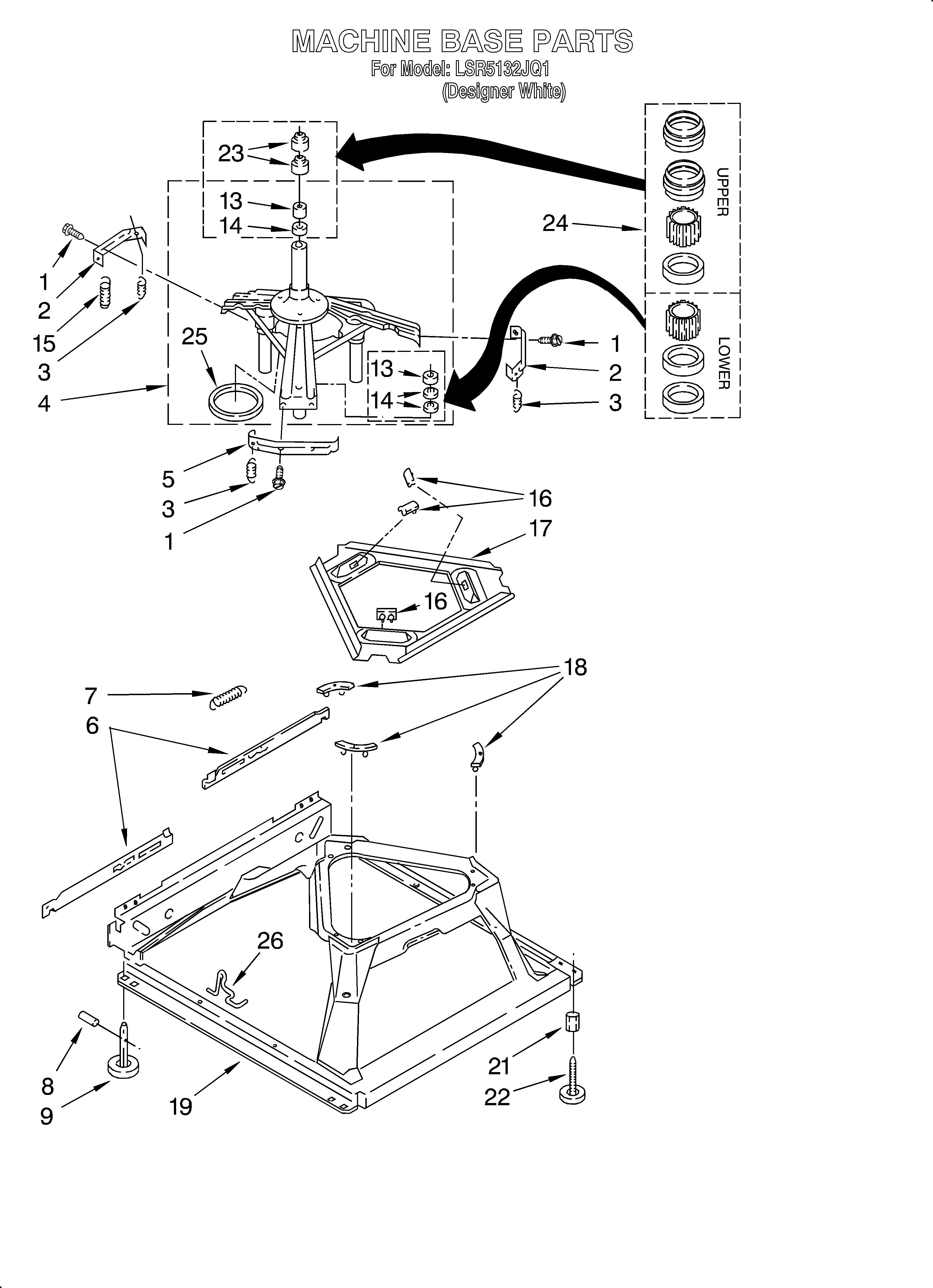 Machine base