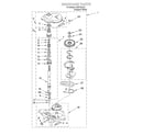 Whirlpool LBR5132JQ1 gearcase diagram