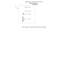 Whirlpool LXR6432JQ1 miscellaneous/optional diagram