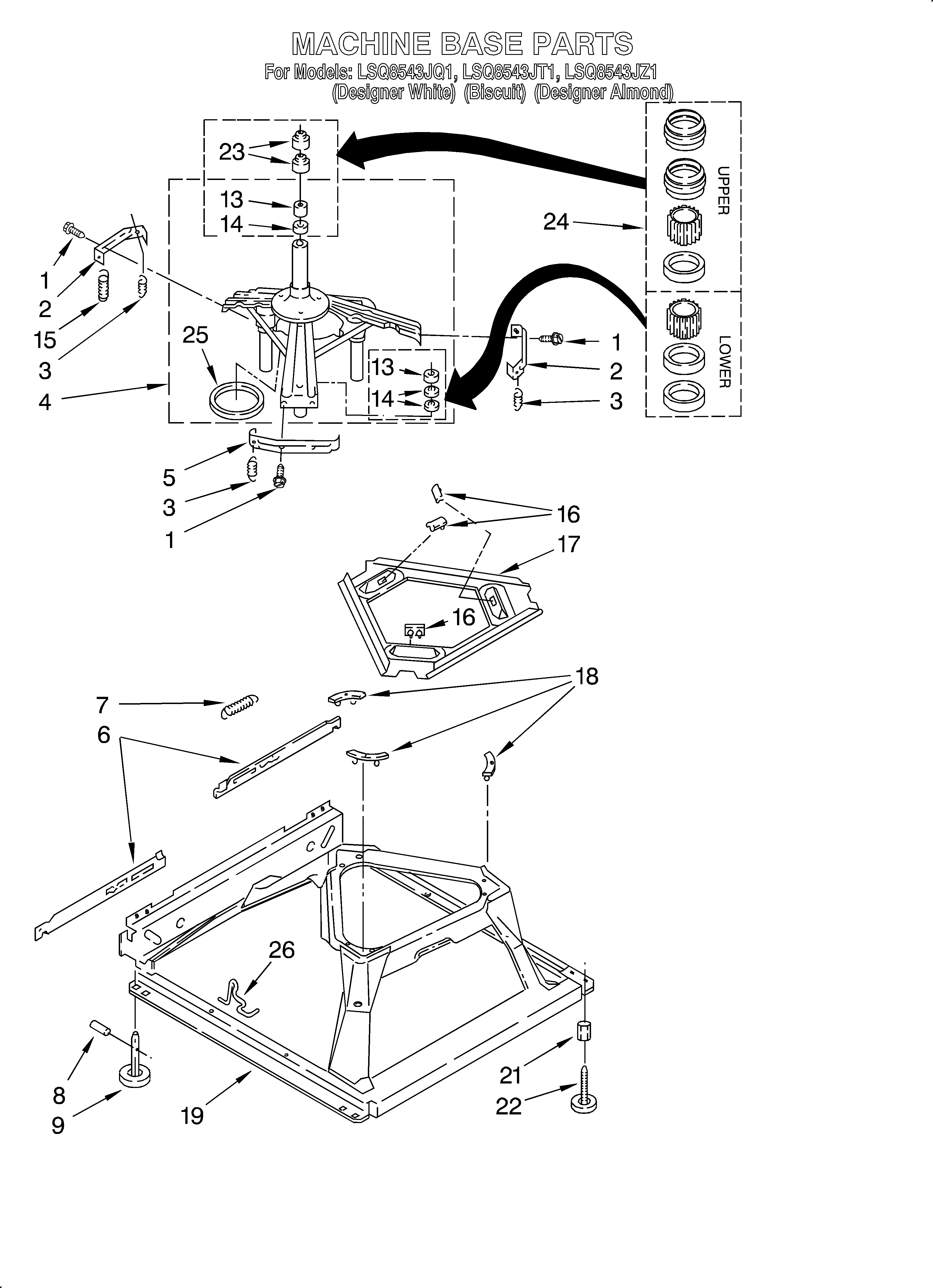 Machine base