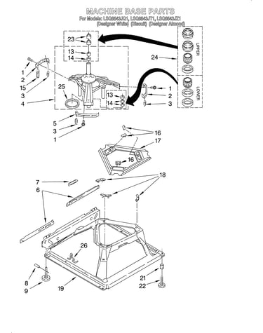 Machine base