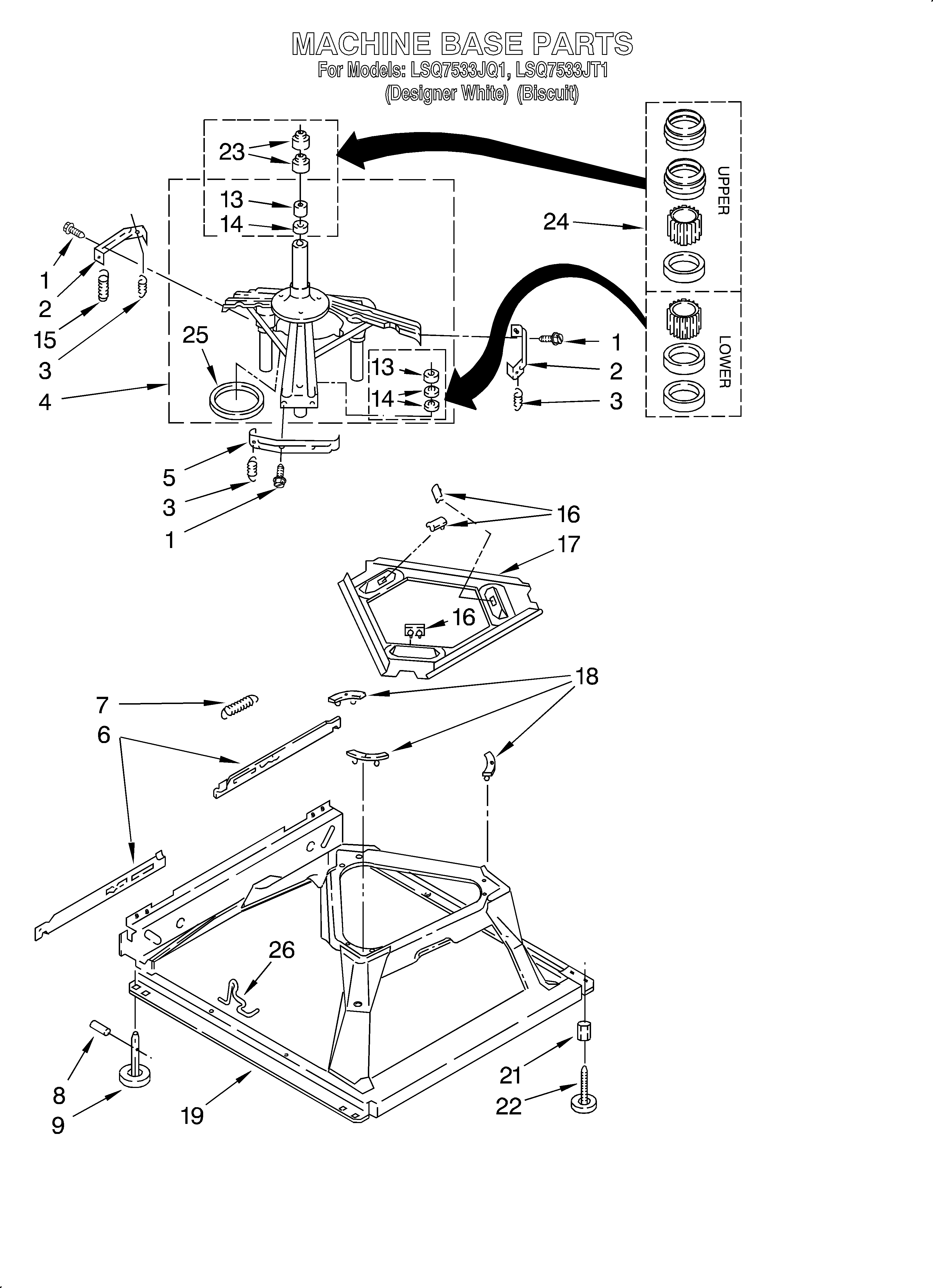 Machine base