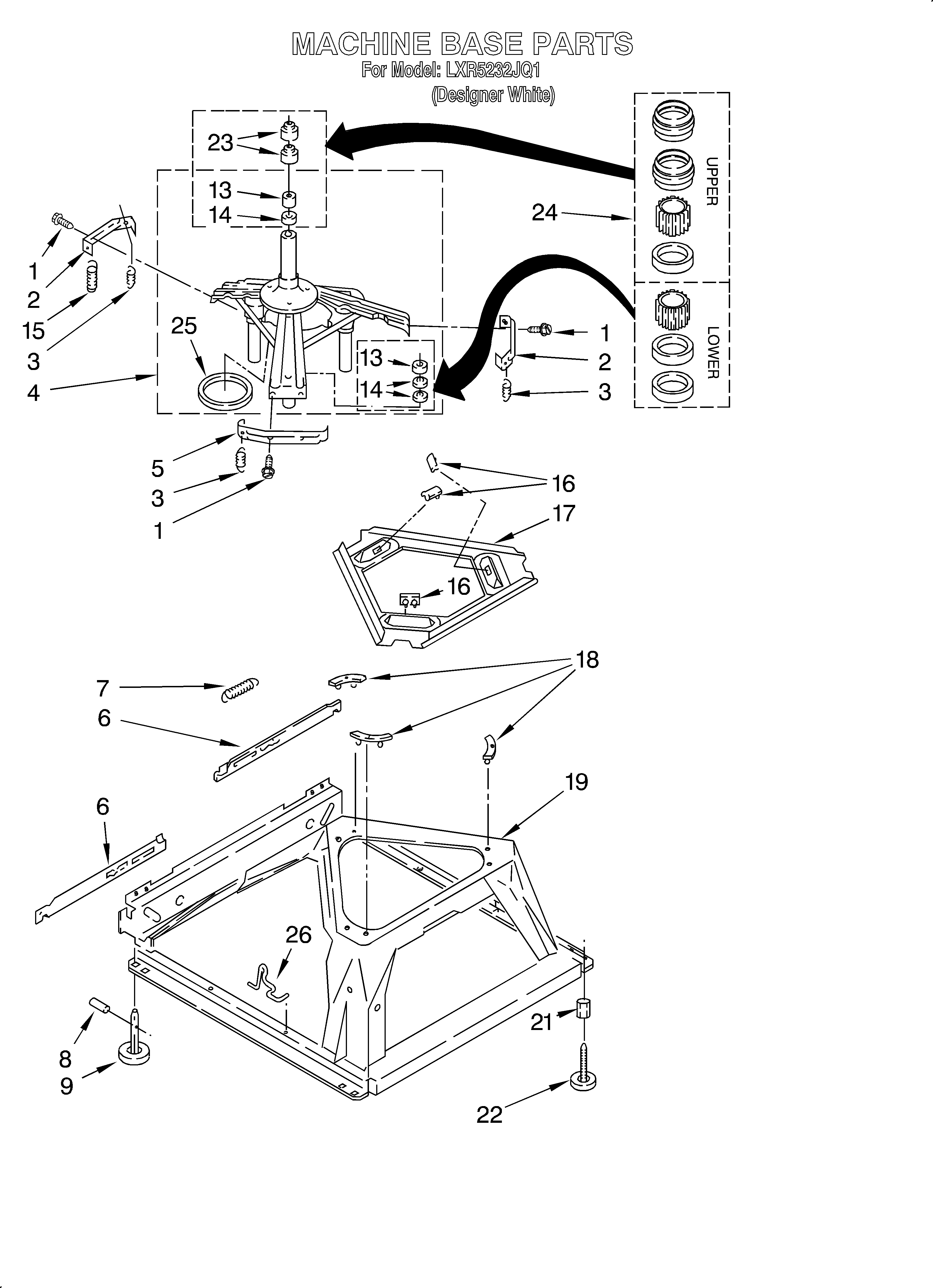 Machine base