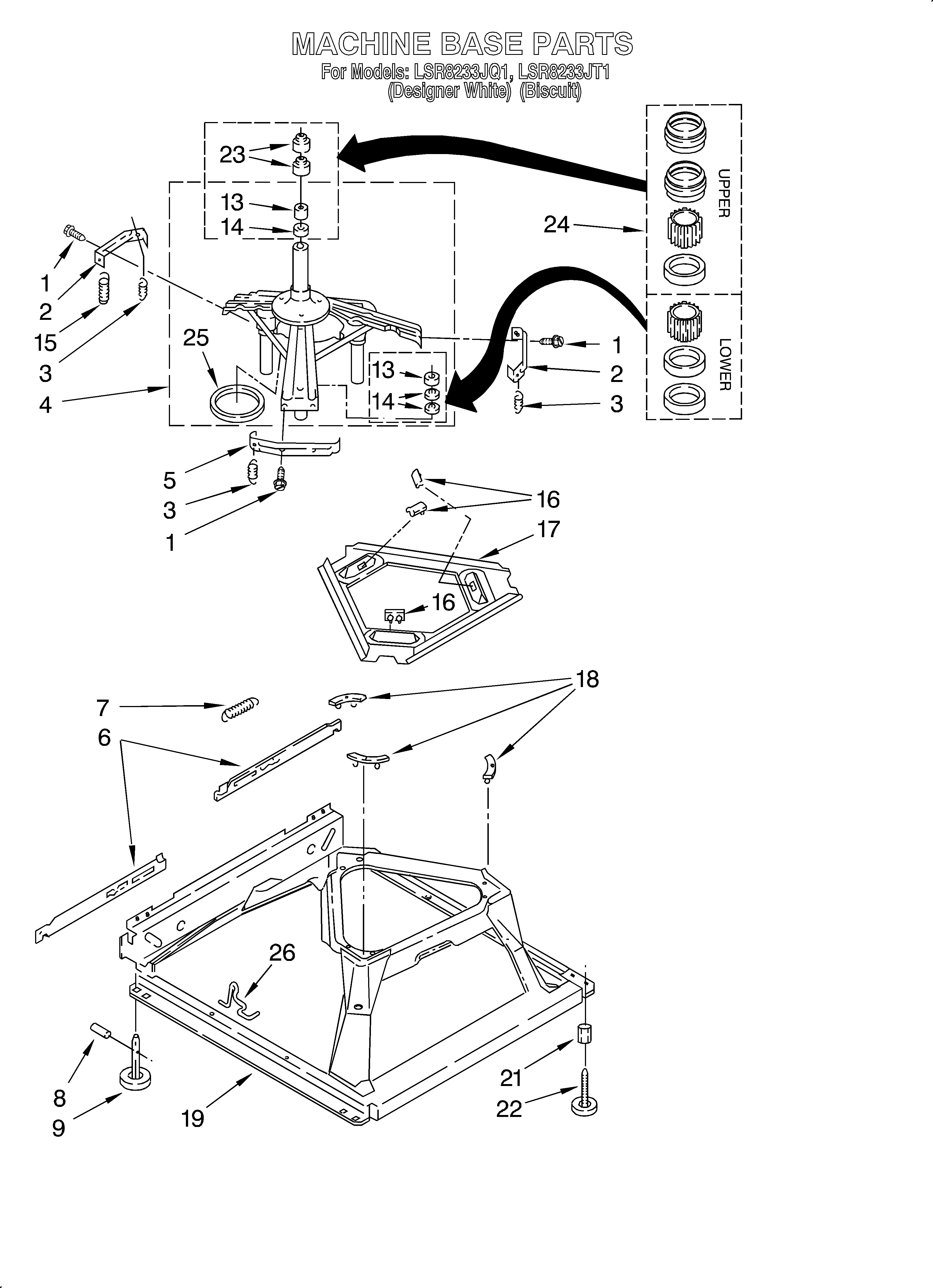 Machine base