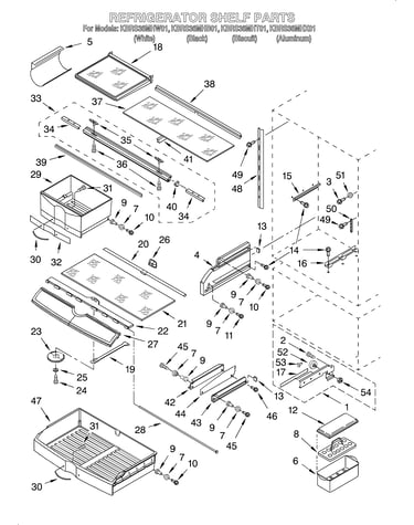 Refrigerator shelf