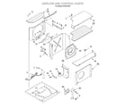 Whirlpool ACQ214XK0 air flow and control diagram