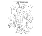 Whirlpool SF387LEGN7 chassis diagram
