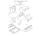 Whirlpool ACQ102XK0 air flow and control diagram