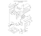 Whirlpool ACM214XK0 air flow and control diagram