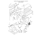 Crosley CAH24WCK0 air flow and control diagram