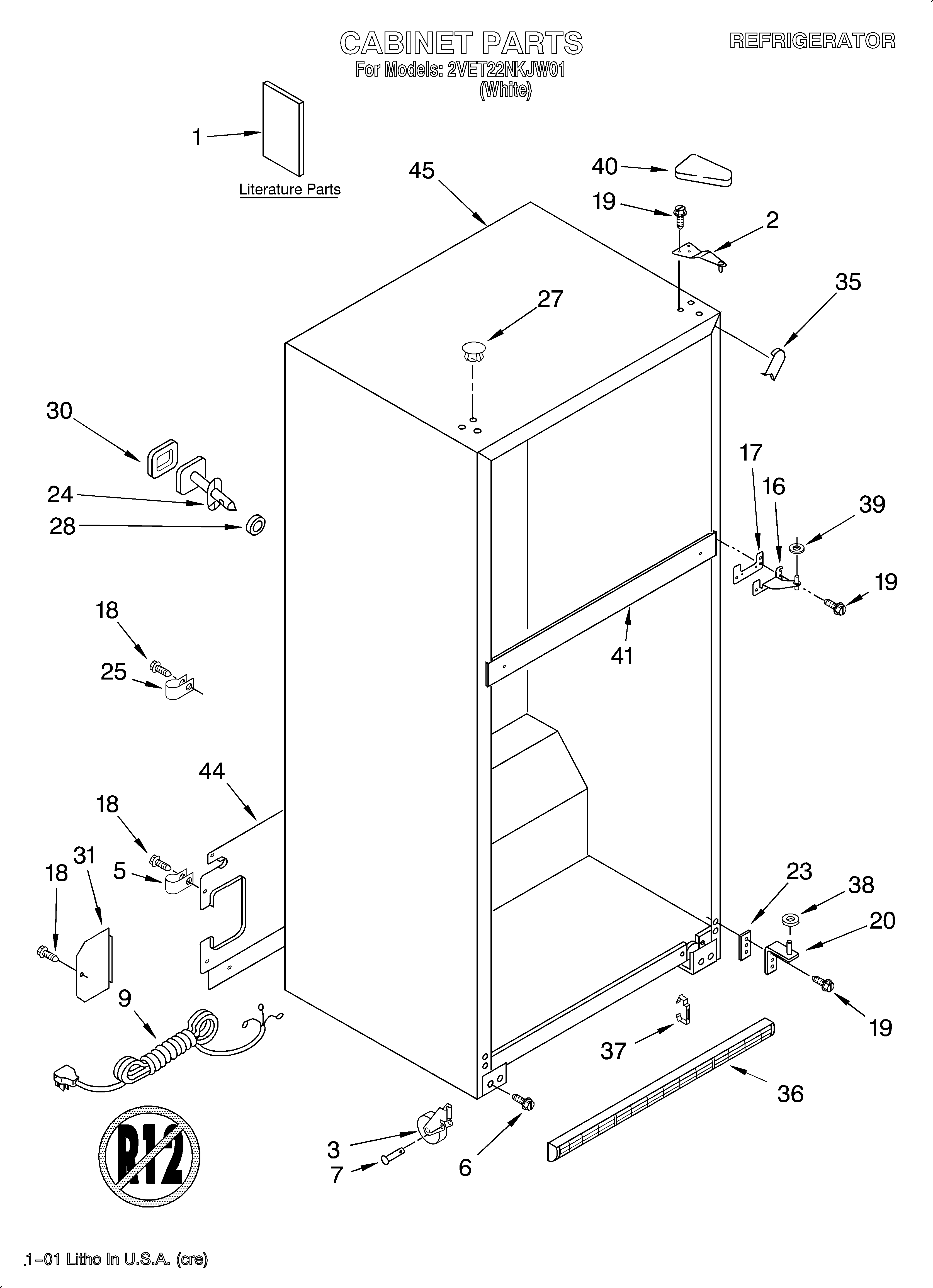 CABINET/LITERATURE