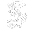 Whirlpool ACQ184XK0 air flow and control diagram