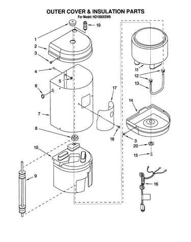 Outer cover & insulation/literature