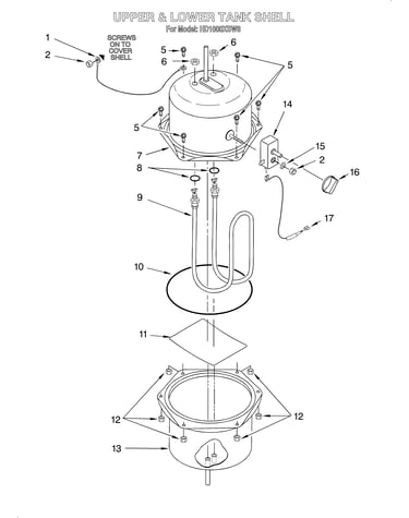 Upper & lower tank shell