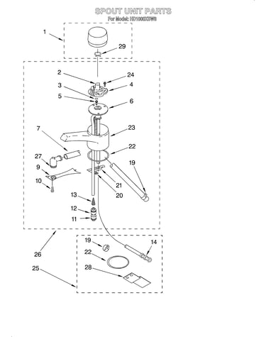 Spout unit
