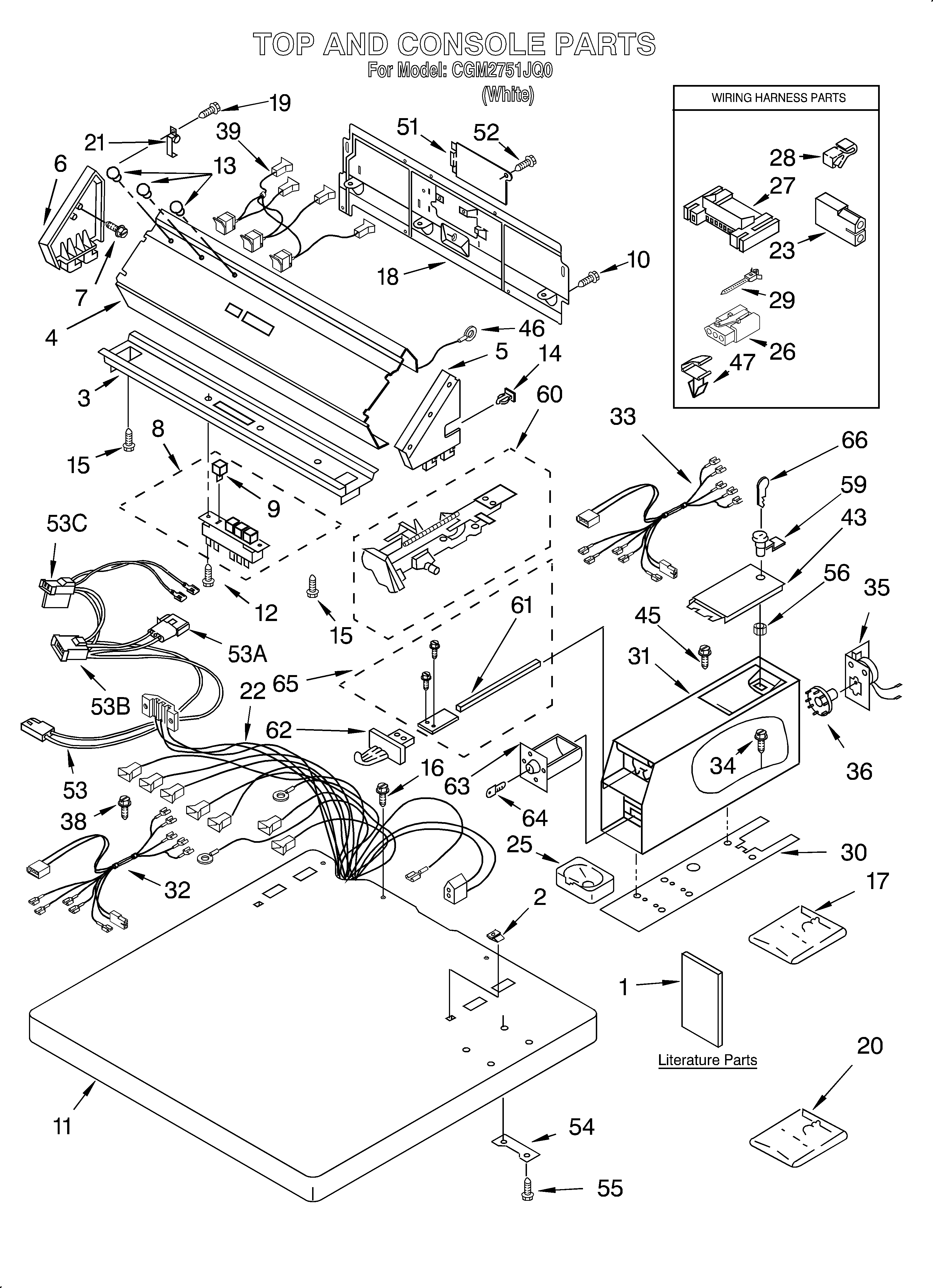 TOP AND CONSOLE/LITERATURE