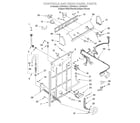 Whirlpool LXR7244JT1 controls and rear panel diagram