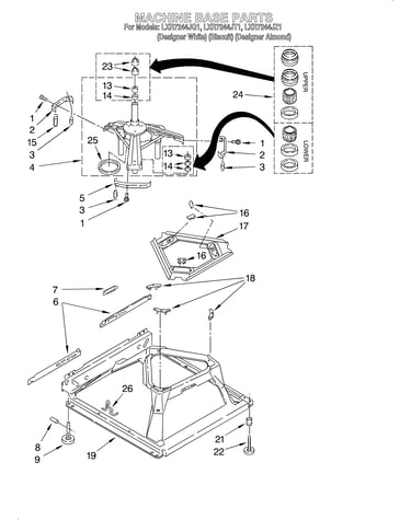 Machine base