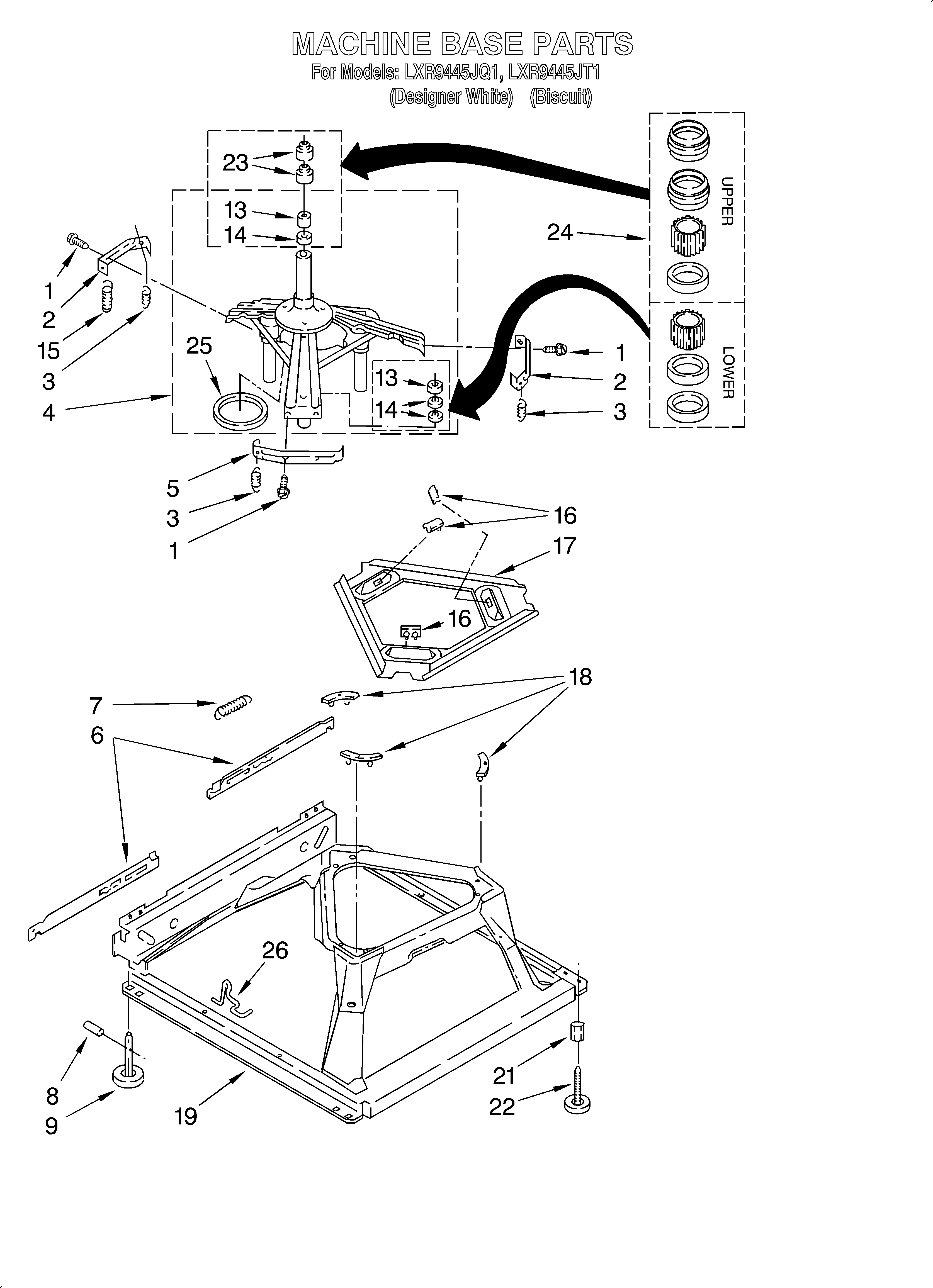 Machine base