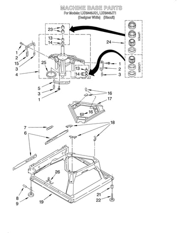 Machine base