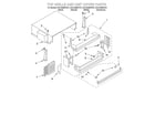 KitchenAid KBLS36MHT01 top grille and unit cover diagram