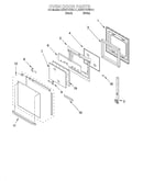 Oven door