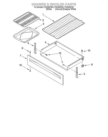 Drawer and broiler