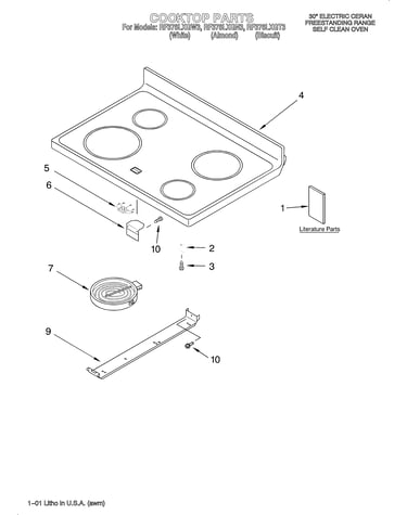 Cooktop/literature