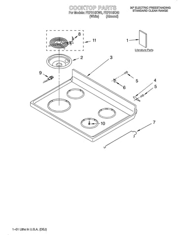 Cooktop/literature