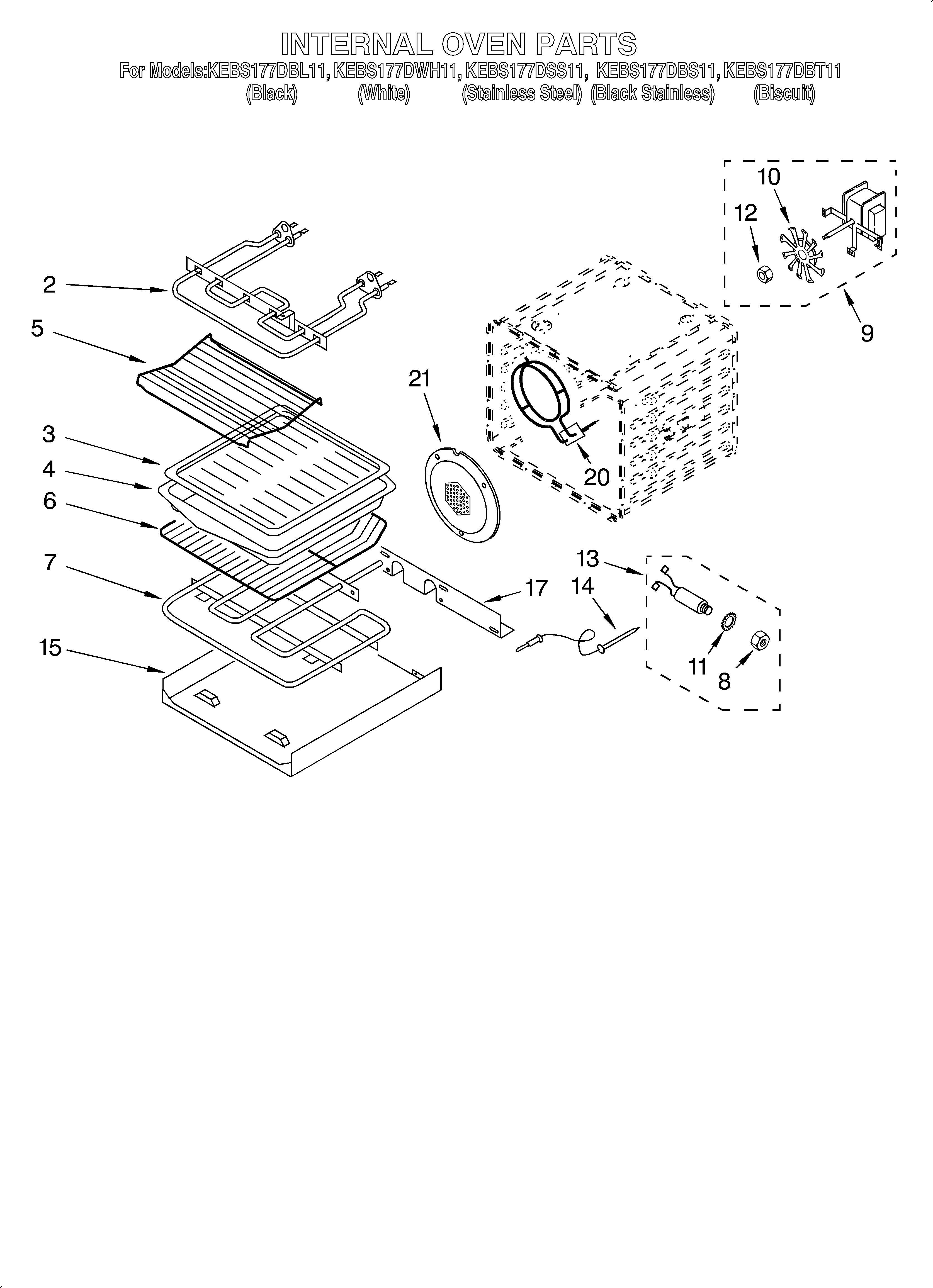 Internal oven
