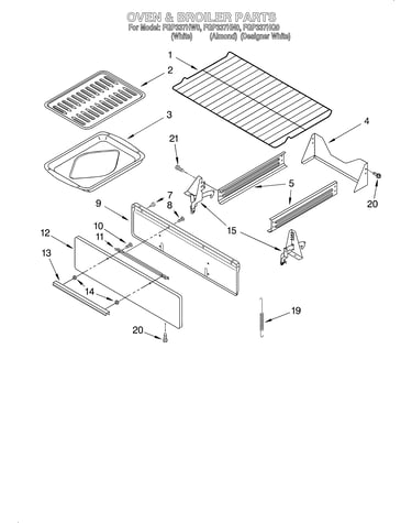 Oven and broiler
