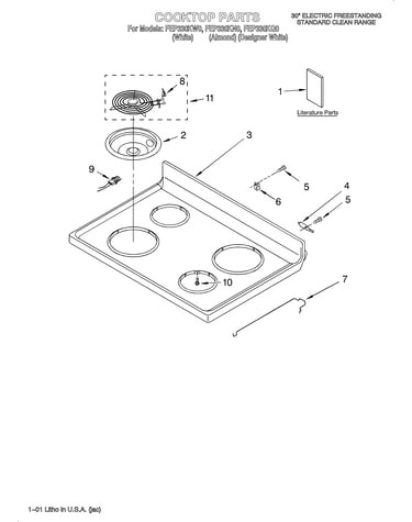 Cooktop/literature