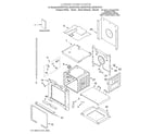 Whirlpool GBD307PDT6 lower oven/literature diagram