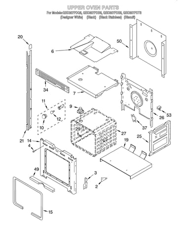 Upper oven