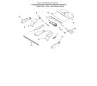 Whirlpool GBD307PDS6 top venting/optional diagram