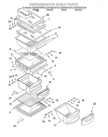 Refrigerator shelf