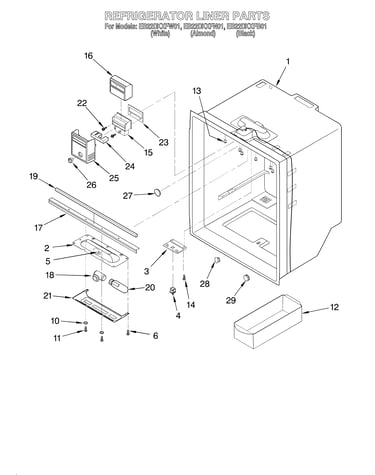 Refrigerator liner