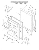 Refrigerator door