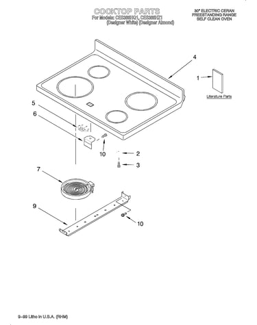 Cooktop/literature