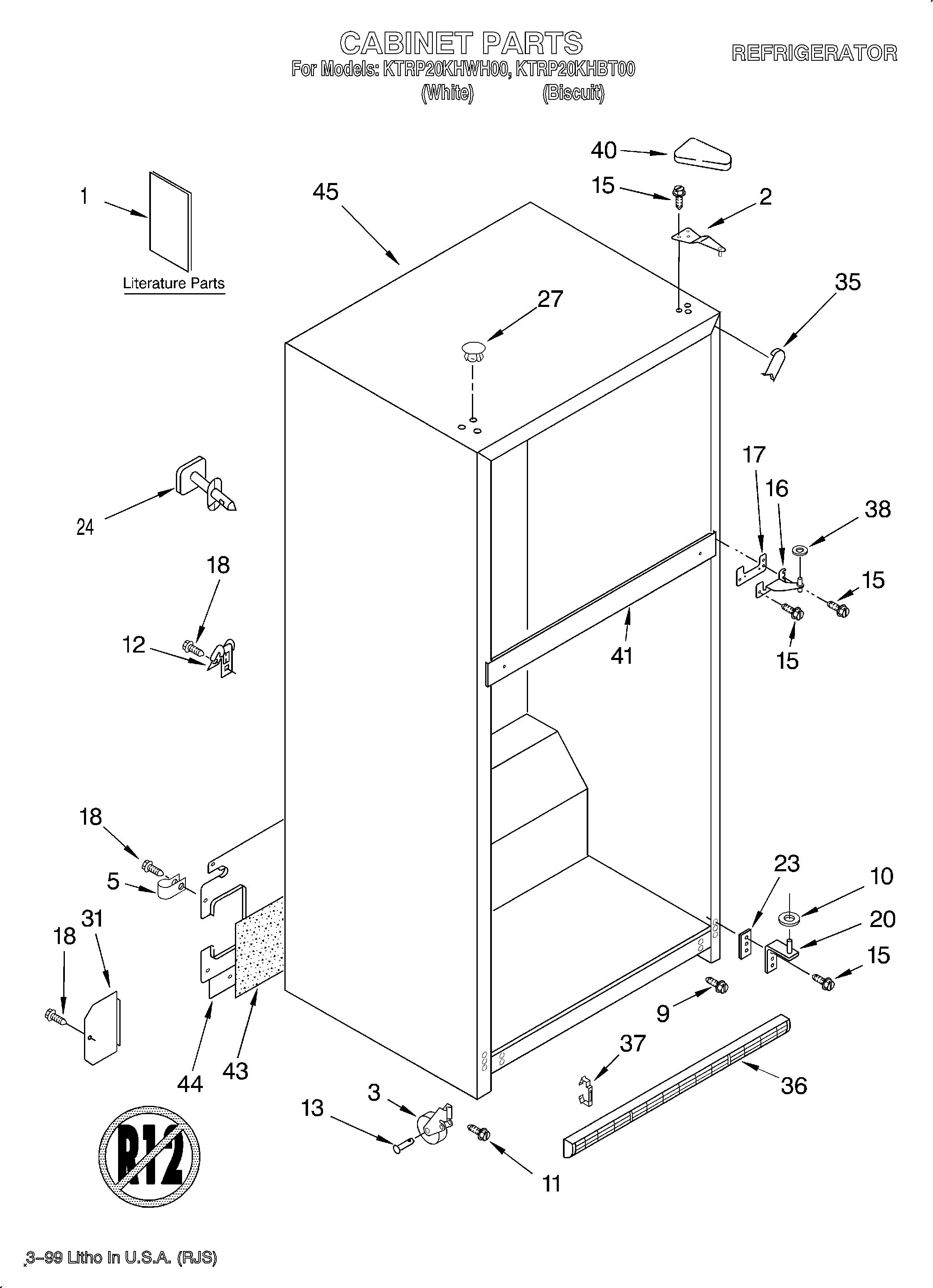 CABINET/LITERATURE