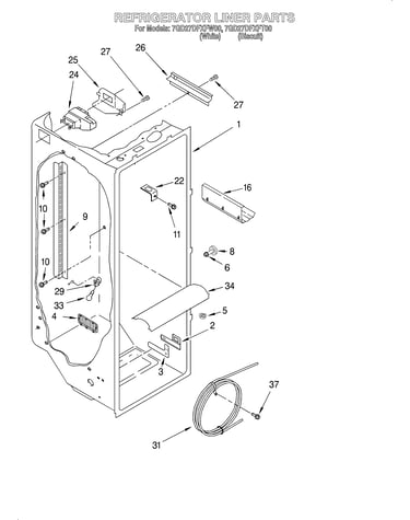 Refrigerator liner