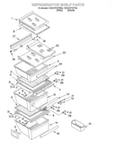 Refrigerator shelf