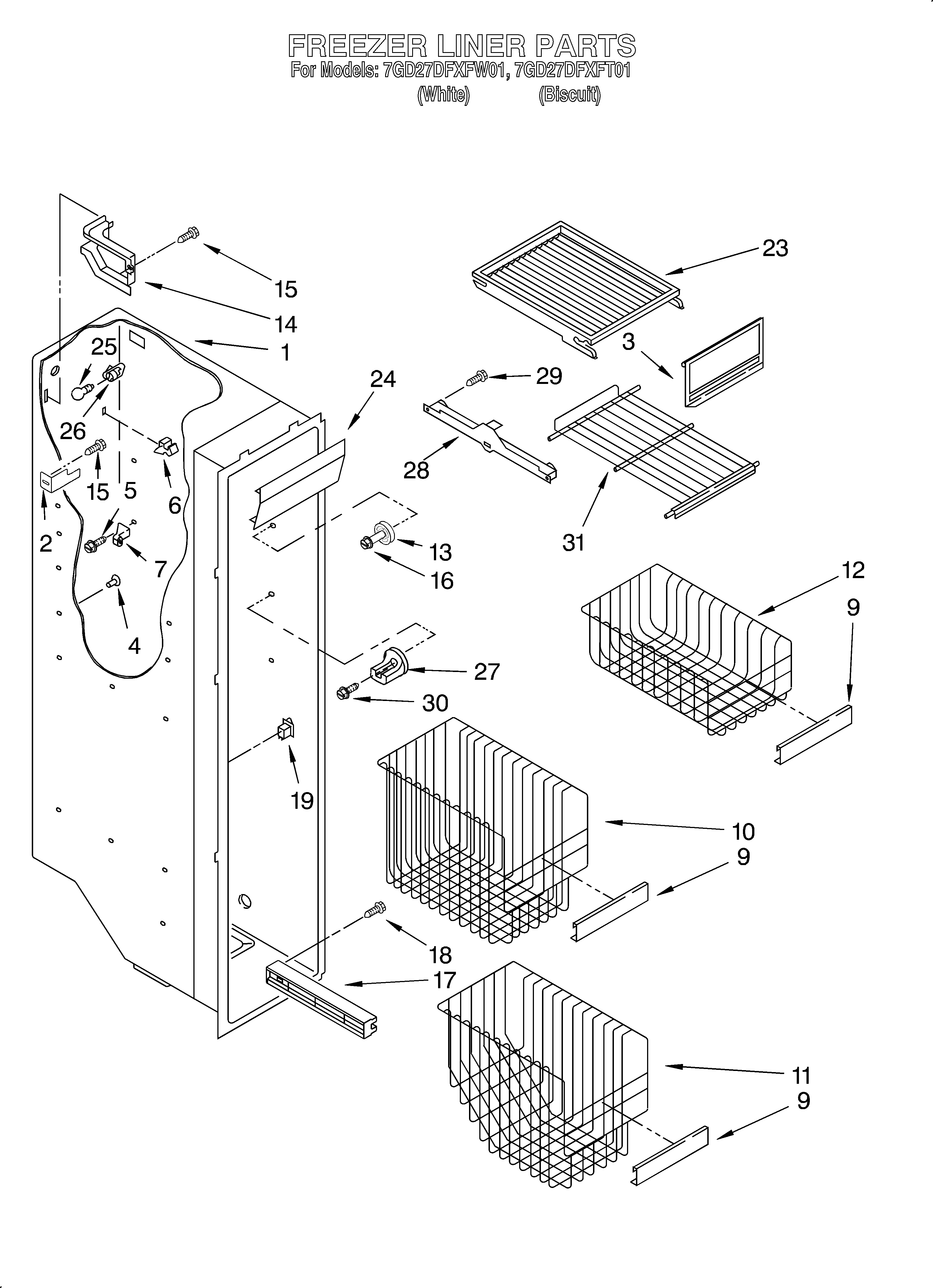 FREEZER LINER