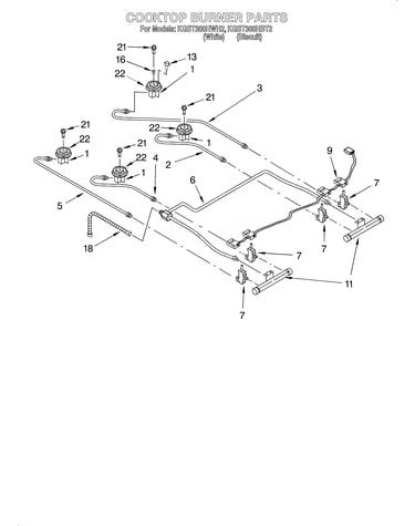 Cooktop burner