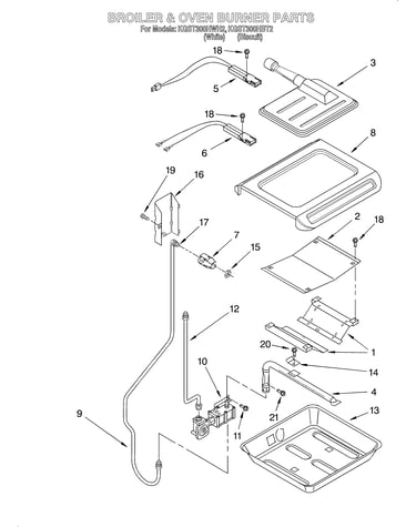 Broiler and oven burner