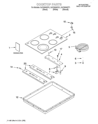 Cooktop/literature