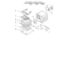 KitchenAid KEMC308HWH0 internal oven diagram